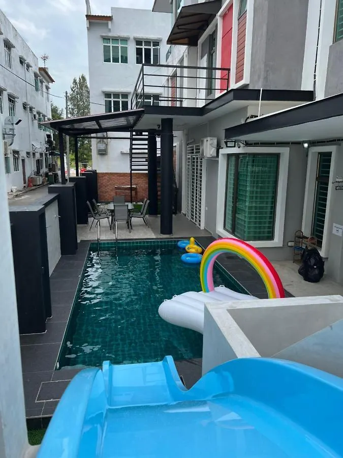 Leparis Swimming Pool Ktv Bbq Jonker 88 Homestay Malacca Semesterbostad